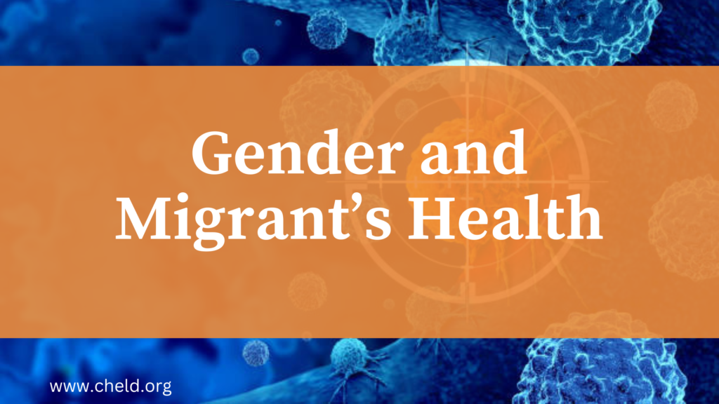 Orange the World – Gender and Migrants’ Health